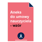 aneks-do-umowy-nauczyciela-wzor