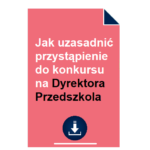 jak-uzasadnic-przystapienie-do-konkursu-na-dyrektora-przedszkola