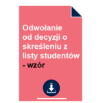 odwolanie-od-decyzji-o-skresleniu-z-listy-studentow-wzor