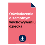 oswiadczenie-o-samotnym-wychowywaniu-dziecka