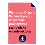 pismo-do-organu-prowadzacego-w-sprawie-powierzenia-stanowiska-wicedyrektora