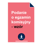 podanie-o-egzamin-komisyjny-wzor