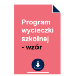 program-wycieczki-szkolnej-wzor