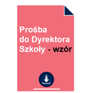 prosba-do-dyrektora-szkoly-wzor