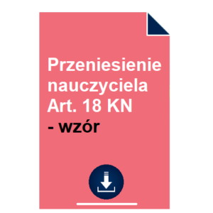 przeniesienie-nauczyciela-art-18-kn-wzor