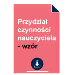 przydzial-czynnosci-nauczyciela-wzor
