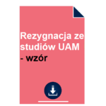 rezygnacja-ze-studiow-uam-wzor