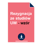 rezygnacja-ze-studiow-uw-wzor