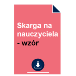 skarga-na-nauczyciela-wzor-przyklad-pdf-doc