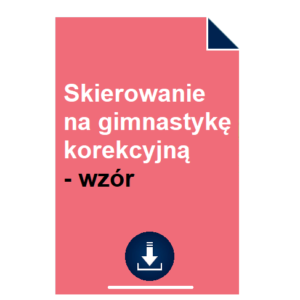 skierowanie-na-gimnastyke-korekcyjna-wzor