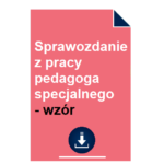 sprawozdanie-z-pracy-pedagoga-specjalnego-wzor