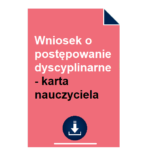 wniosek-o-postepowanie-dyscyplinarne-karta-nauczyciela