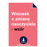 wniosek-o-zmiane-nauczyciela-wzor