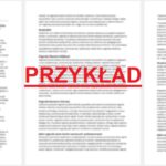 fragment - przykładowe uzasadnienie wniosku o nagrodę Kuratora Oświaty