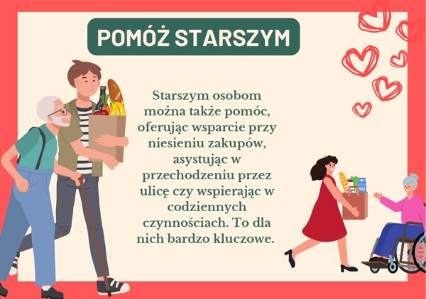 Przykładowa strona gazetki na Dzień Dobrych Uczynków