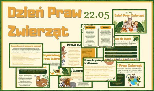 dzien-praw-zwierzat-gazetka-szkolna-plakat-dekoracja