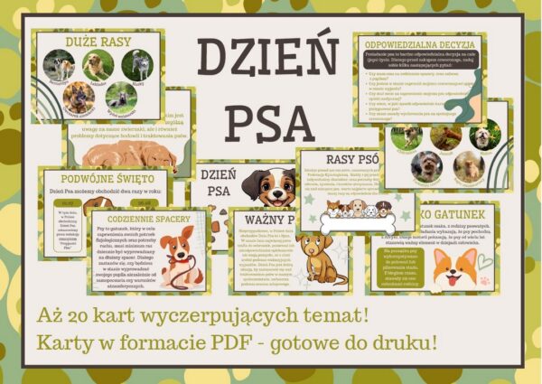 Gazetka szkolna - Dzień Psa