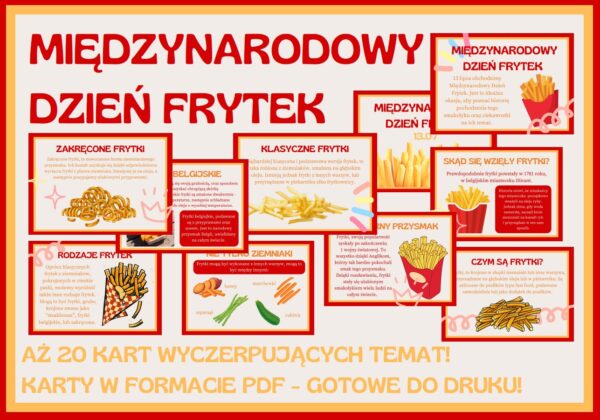 Międzynarodowy Dzień Frytek - Gazetka szkolna