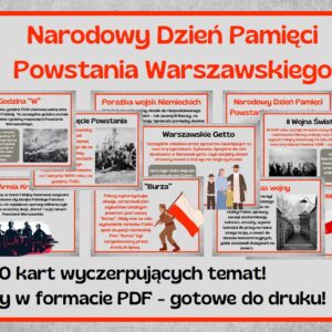 Narodowy Dzień Pamięci Powstania Warszawskiego - gazetka szkolna