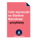 Cele wycieczki na Stadion Narodowy - przykłady