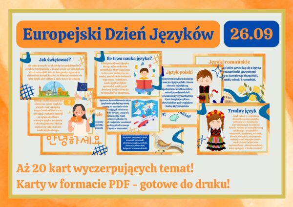 Europejski Dzień Języków - Gazetka szkolna 2