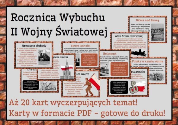 Rocznica Wybuchu II Wojny Światowej - gazetka szkolna 2