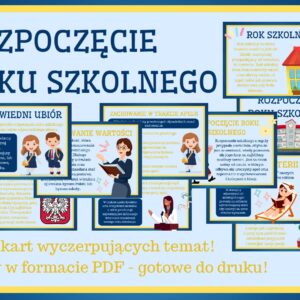 Rozpoczęcie roku szkolnego - gazetka szkolna