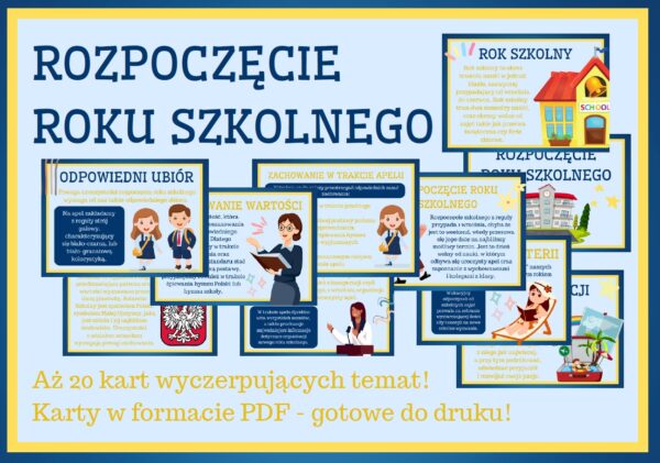 Rozpoczęcie roku szkolnego - gazetka szkolna