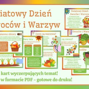 Światowy Dzień Owoców i Warzyw - Gazetka szkolna