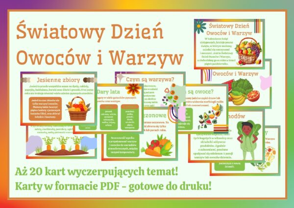 Światowy Dzień Owoców i Warzyw - Gazetka szkolna