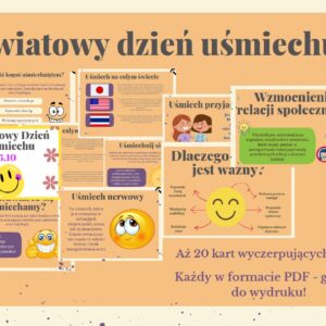 Światowy Dzień Uśmiechu - gazetka szkolna