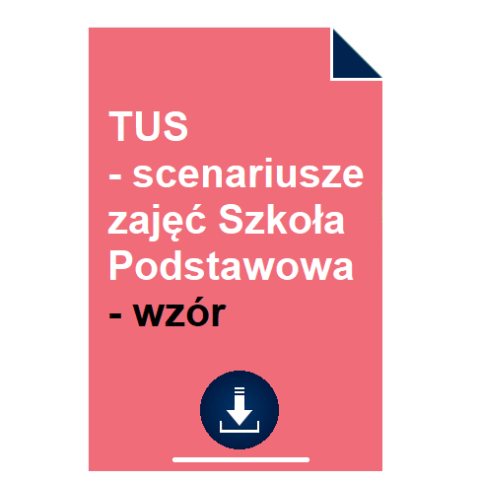 Program zajęć TUS w Szkole Podstawowej - wzór - 2026