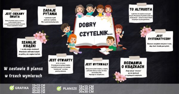 Dobry czytelnik… - gazetka szkolna do druku