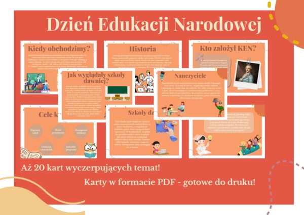 Dzień Edukacji Narodowej - gazetka szkolna