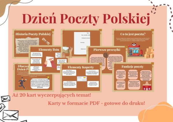 Dzień Poczty Polskiej - gazetka szkolna