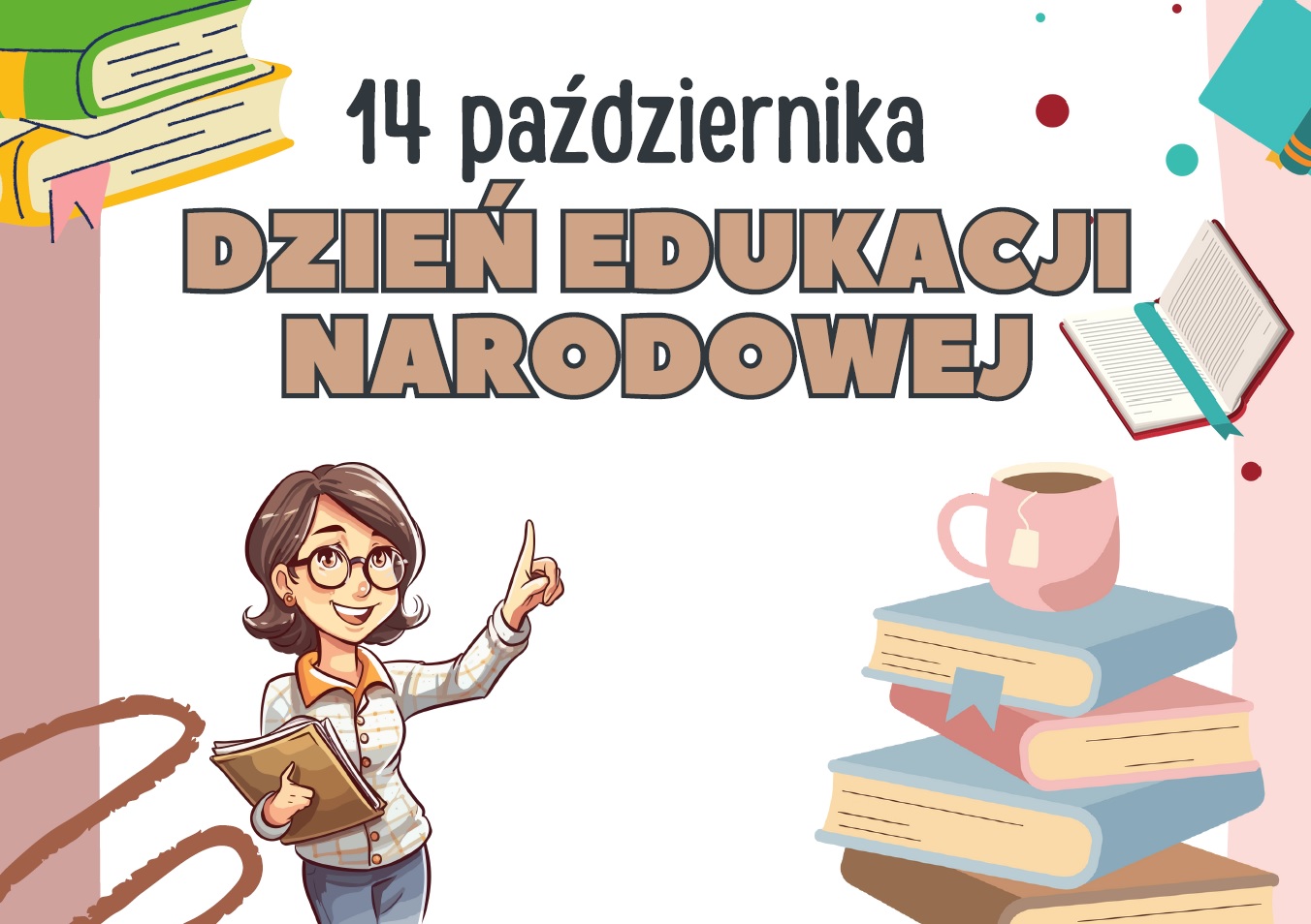 Gazetka szkolna na Dzień Edukacji Narodowej