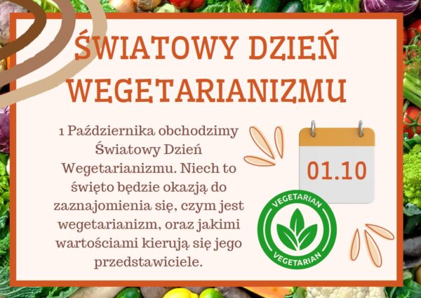 Gazetka szkolna na Dzień Wegetarianizmu - 2