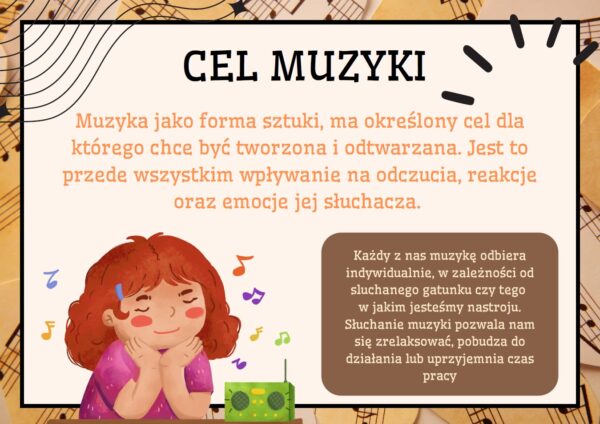 Gazetka szkolna na Międzynarodowy Dzień Muzyki