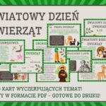 Światowy Dzień Zwierząt - gazetka szkolna