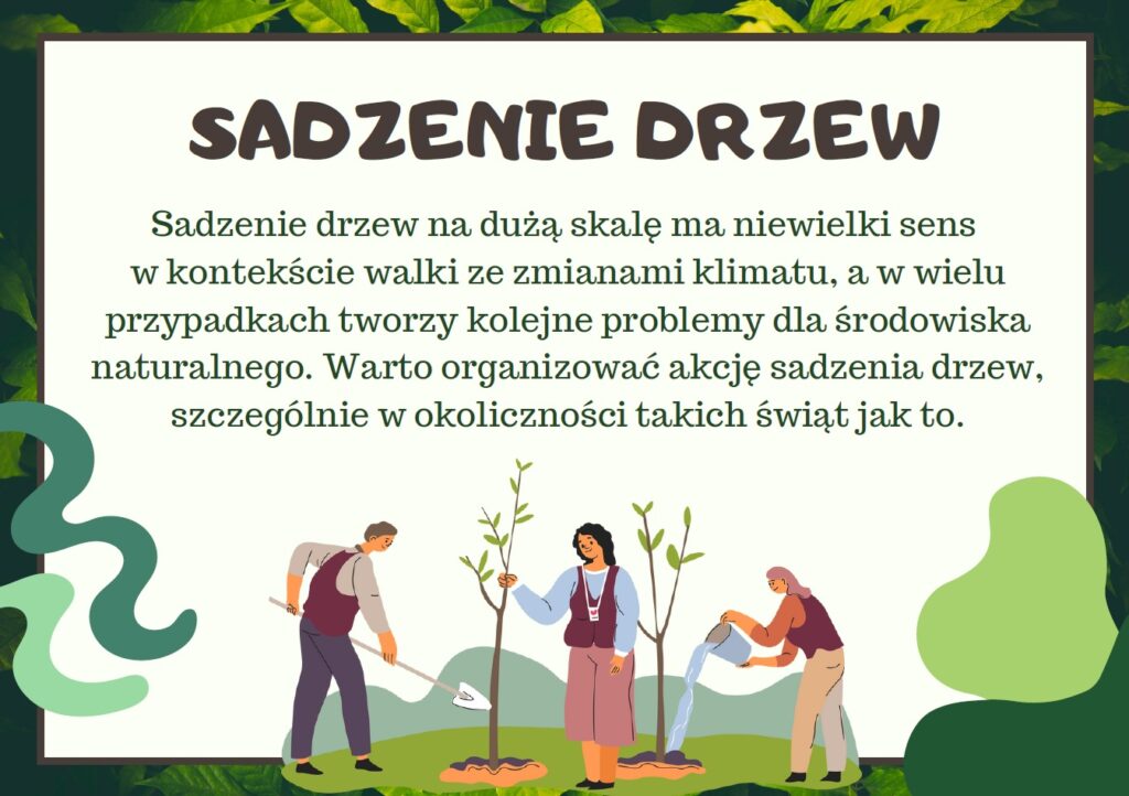 gazetka szkolna na Dzień Drzewa PDF 2