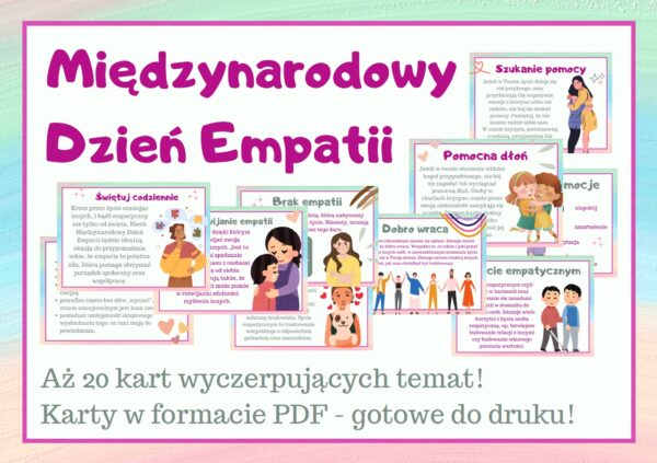 gazetka szkolna na Dzień Empatii