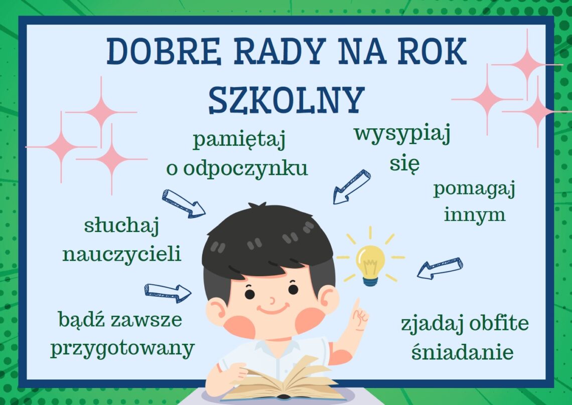 Rozpoczęcie Roku Szkolnego - gazetka szkolna - 20 kart! - 2025