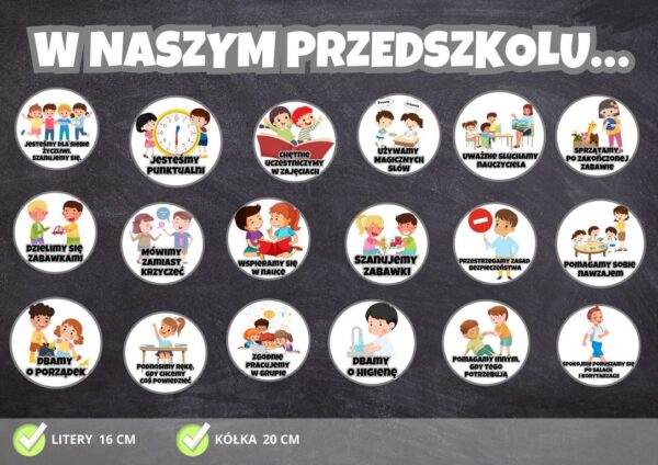 „W naszym przedszkolu…” dekoracja na rozpoczęcie roku szkolnego w przedszkolu