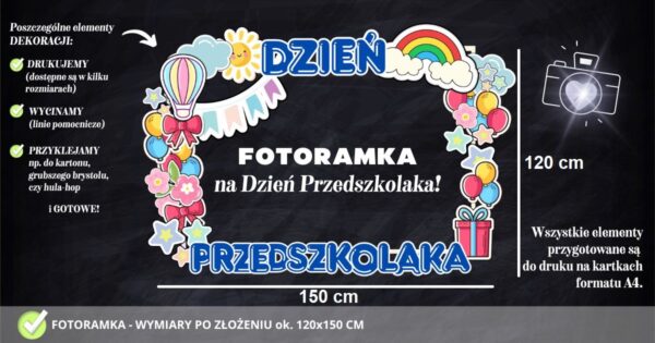 Dzień Przedszkolaka - fotobudka