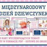 Dzień dziewczynek - gazetka szkolna do druku