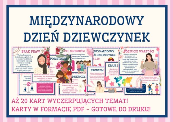 Dzień dziewczynek - gazetka szkolna do druku - 2