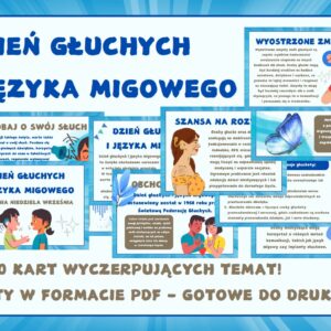 Dzień głuchych i języka migowego - gazetka szkolna!