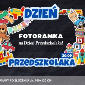 Fotoramka na Dzień Przedszkolaka - PDF do druku