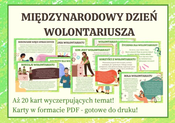 Międzynarodowy Dzień Wolontariusza - Gazetka szkolna - 2