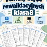 Tematy zajęć rewalidacyjnych – klasa 8 – przykłady